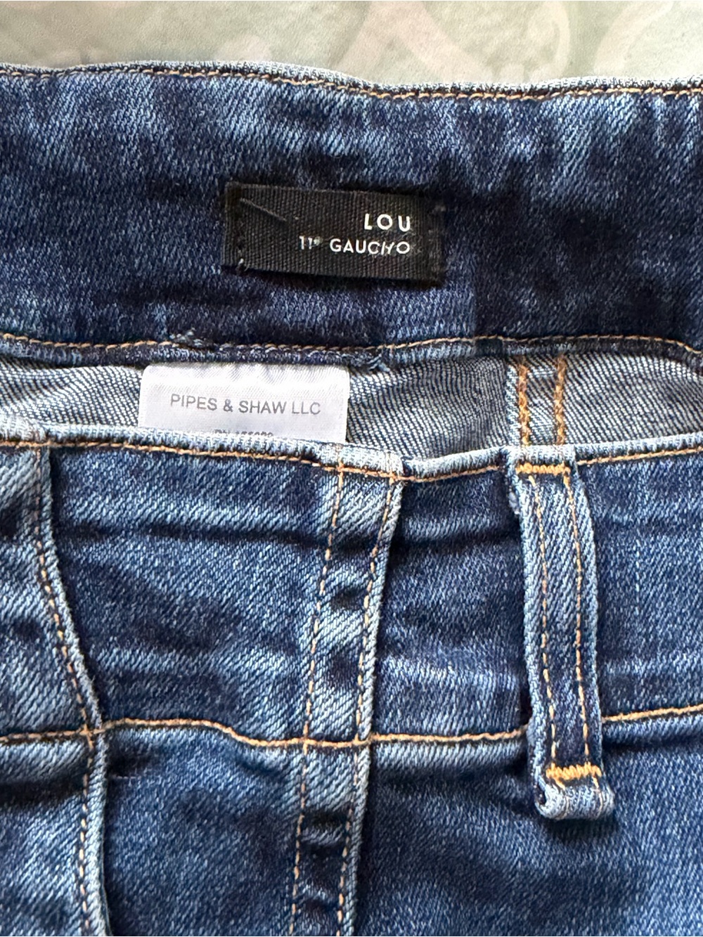 Veronica Beard Dark Indigo Front-Pocket High-Rise Jeans - Picture 5 of 6